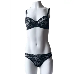 Sophie French Lace Underwired Bra in Black & Brights