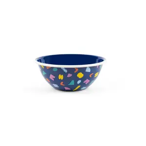 Poketo x CCH Elements Small Serving Bowl - Beige Rim
