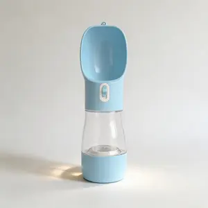 2-in-1 Dog Travel Water & Food Bottle