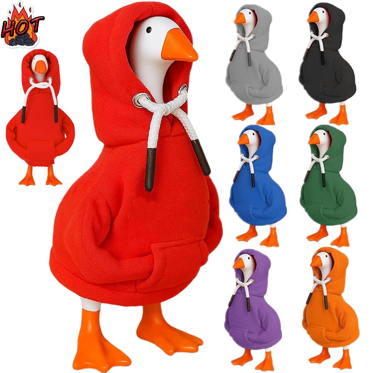 7 Inch Desk Goose Hoodies Mini Porch Goose Outfits Adjustable Tabletop Accessories for Magnetic Goose Key Holder Cute Home Decor Perfect Housewarming Gift 7 Inch Desk Goose Hoodies Mini Porch Goose Outfits Adjustable Tabletop Accessories for Magnetic Goose Key Holder Cute Home Decor Perfect Housewarming Gift