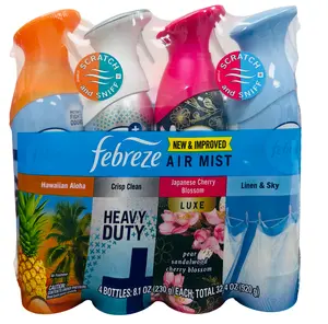Febreze Air Mist Variety Pack, 4 Count (8.1 oz Each)