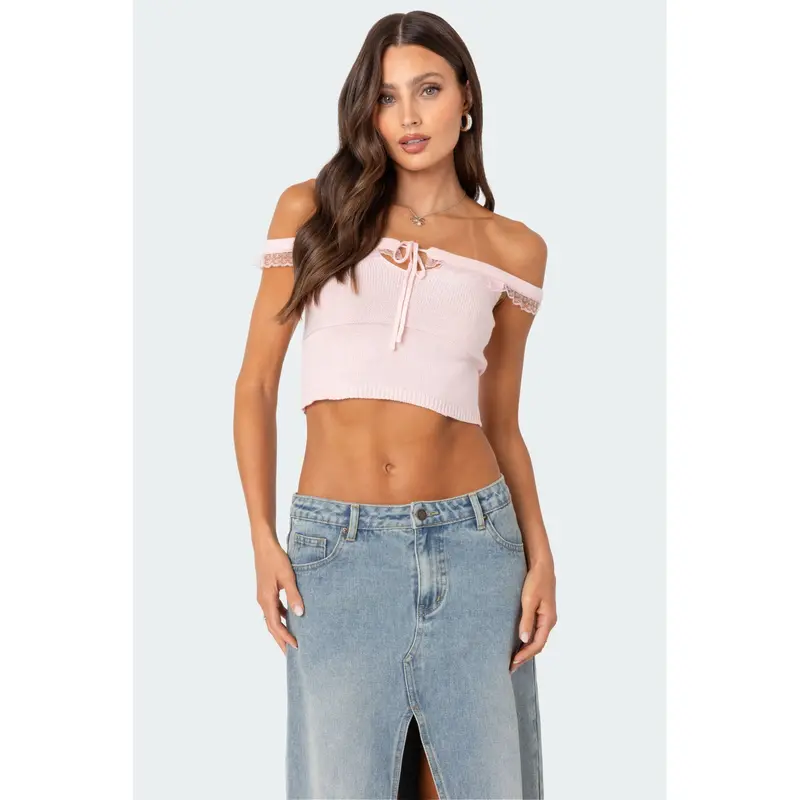 トップス UND BOX SHOULDER CUT TOP one cut shoulder top - TikTok Shop