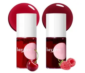 bayfree Lip Tint Stain Set, 2 PCS Korean Water Tint Lightweight Non-sticky, Waterproof Long Lasting Liquid Blush & Lip Stain, Transfer-Proof, Matte Finish Lip Color Makeup (made into jam)
