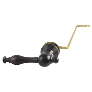 Kingston Brass  Naples Side Mount Toilet Tank Lever, Oil Rubbed Bronze