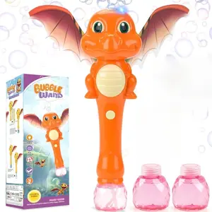 004-P  Dinosaur Bubble Wand Toys for Kids Age 3 4 5 6 7 8 Years Old: Bubbles Machine for Kids, Toddler Outdoor Toys, Gifts Birthday Presents for 3 4 5 6 Year Old Boys Girls