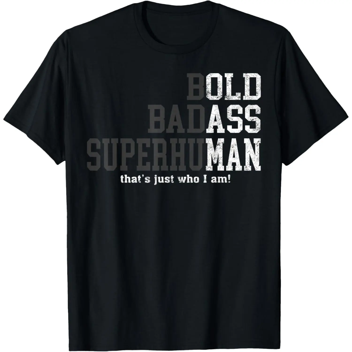 Funny Man Saying Gag Gift Birthday Husband Dad Fathers Day T-Shirt everyday christian clothing Gift for Dad  Menswear Casual Crewneck short sleeve cotton graphic tees