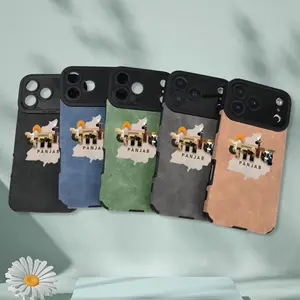 Punjabi-Pattern TPU Smartphone Case - Slim Cellphone Shell, Handheld Electronics Accessories for iPhone 17 Pro Max 16 15 14 Plus 13 12 Mini 11 XR X XS Air E, Shockproof, Full Camera Protection, Durable
