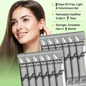 FARNDU Rosemary Amino Acids Biotin Shampoo Oil Control Anti Dandruff Haircare Help Hair Growth Amino Acid Hydrolyzed Protein Repair Reduce Hair Loss Scalp Cleanser Conditioner 60ML Gentle Smoother