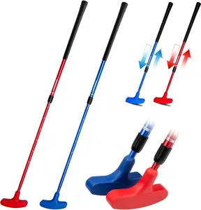 THIODOON Golf putters for Men and Women 2 Pack Two-Way Kids Putter Mini Golf Putter for Right or Left Handed Golfers Adjustable Length Golf Putter Suitable for Children, Teenagers and Adults