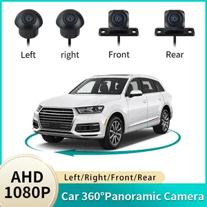 360° Degree Car Camera 1080P 3D Panoramic Surround Rear / Front / Left / Right View Reverse Camera Kits for Android Car Radio