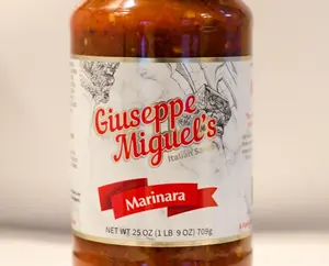Giuseppe Miguel's 4 Pack! 2 Marinara, 2 Tomato Basil Flavor Sauce