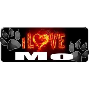 USED-I Love Mo Coffee Mug... Personalised with Your Pets Name!