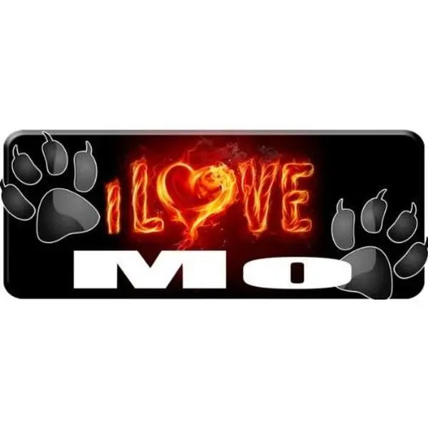 USED-I Love Mo Coffee Mug... Personalised with Your Pets Name!