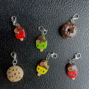 Hand Made Clay Charms Phone Charms Key Chains