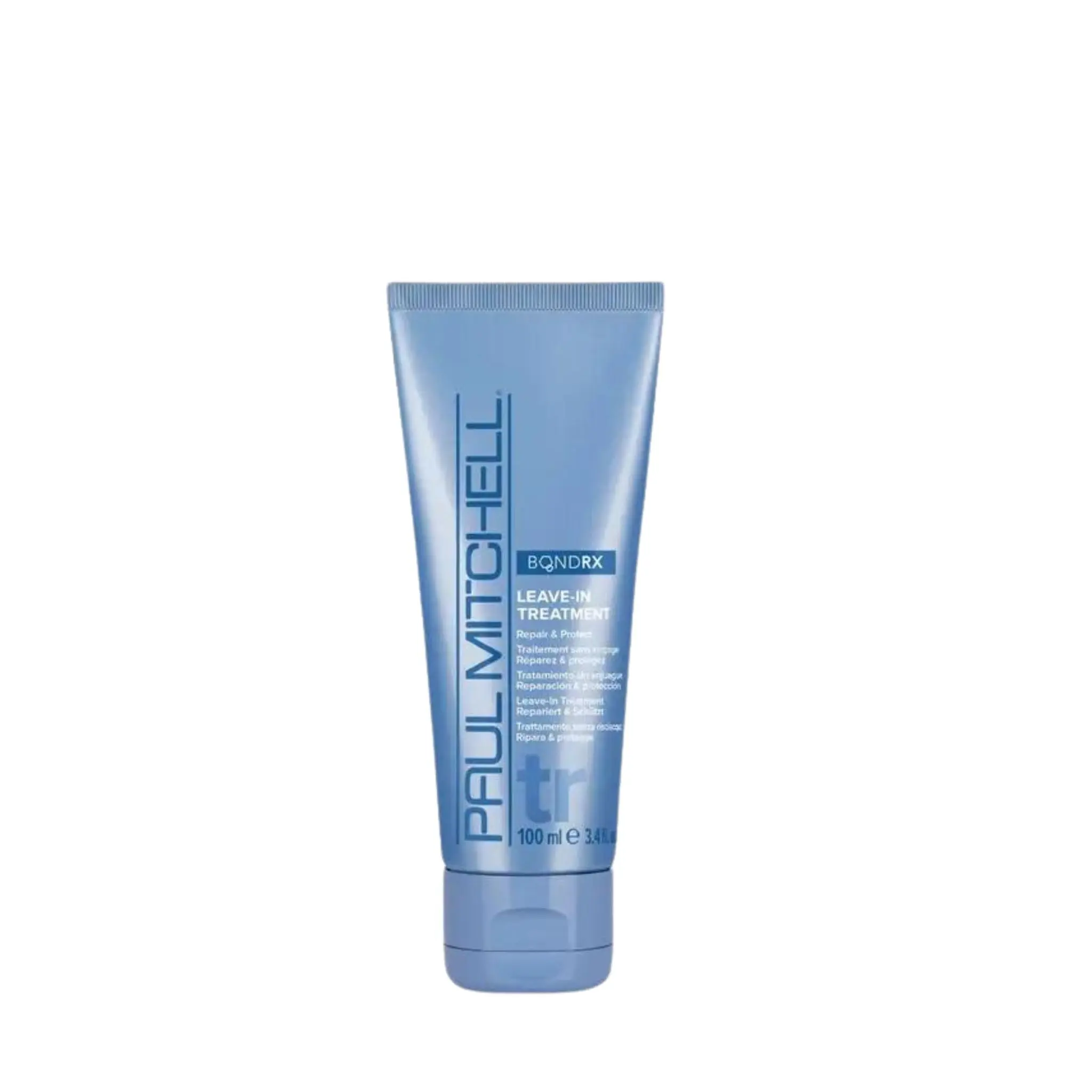 Paul Mitchell Bond Rx Leave-In Haircare Treatment - Heat Protection, Frizz Control, Oil Balance, Repairs Fortified Dry Damaged Chemically Treated Hair, Scented Vanilla Aroma, 3.4 fl. oz., Vegan, Gluten Free, Vanilla Orchid, Cruelty Free, Damaged Hair, You