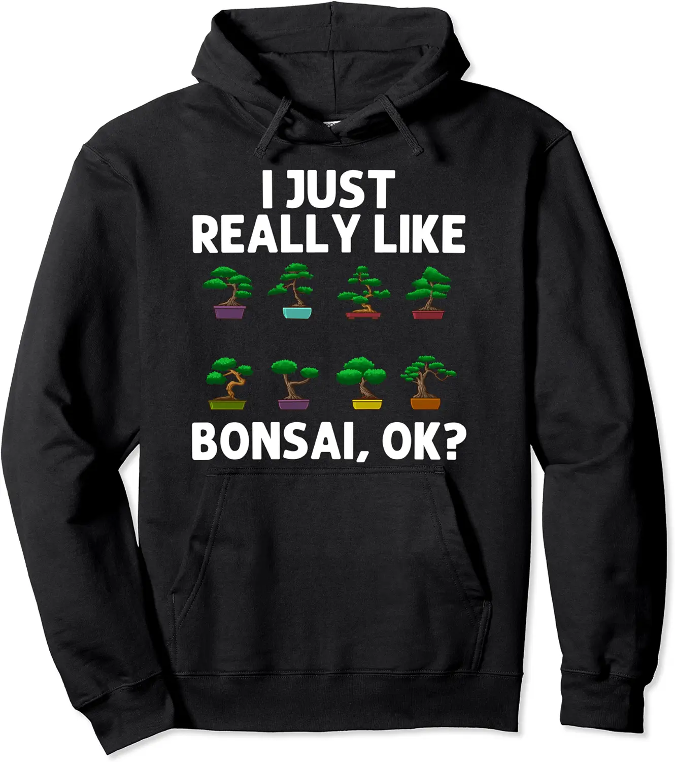 Cool Bonsai Tree For Men Women Plant Lady Japanese Gardening Pullover Hoodie - Tatewillia Shop 24B0B7V6L5X3