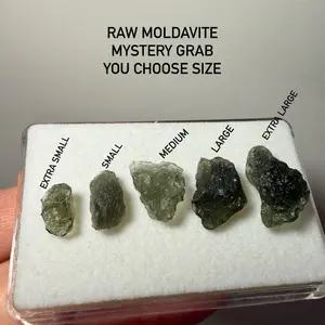 ONE Mystery Moldavite Piece—Randomly Selected | The one that finds you