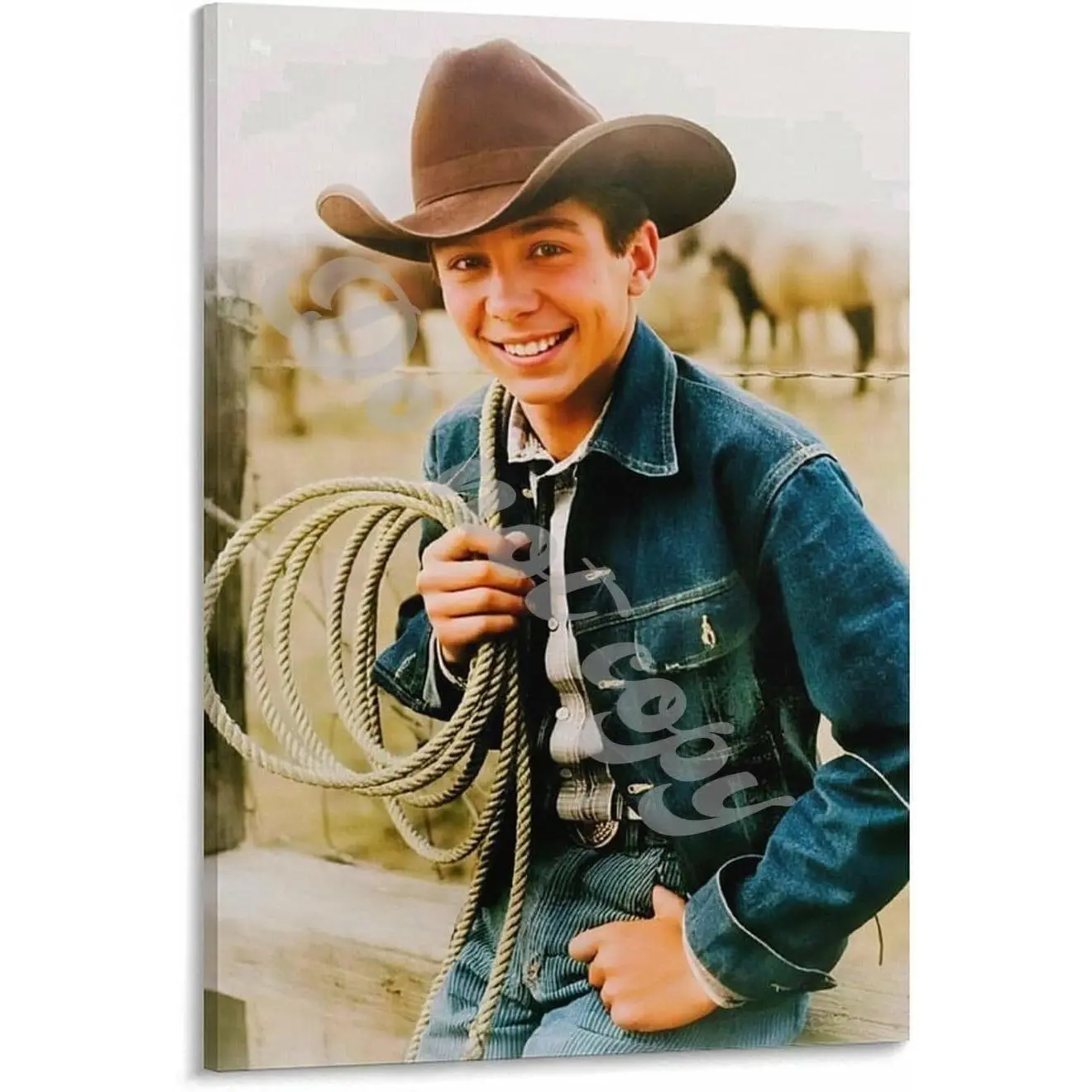 Johnny Crawford Poster Wall Art (138) Canvas Painting Posters And Prints Wall Art Pictures for Living Room Bedroom Decor