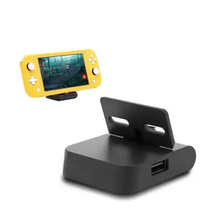 Charging Dock for Switch Lite, Mini Portable Folding Charging Station for Nintendo Switch