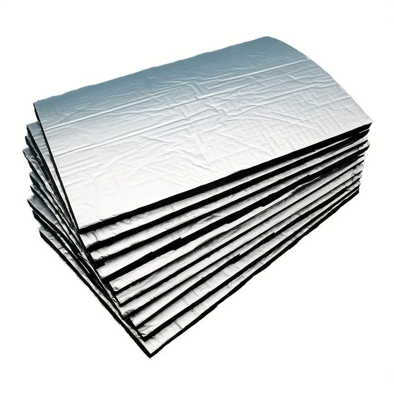 Car Van Sound Deadening Insulation (10 Sheets), 5mm Car Van Sound Deadening Insulation, Noise & Heat Reduce Car Van Sound Deadening Insulation for Car Repair, Summer Essentials for Car