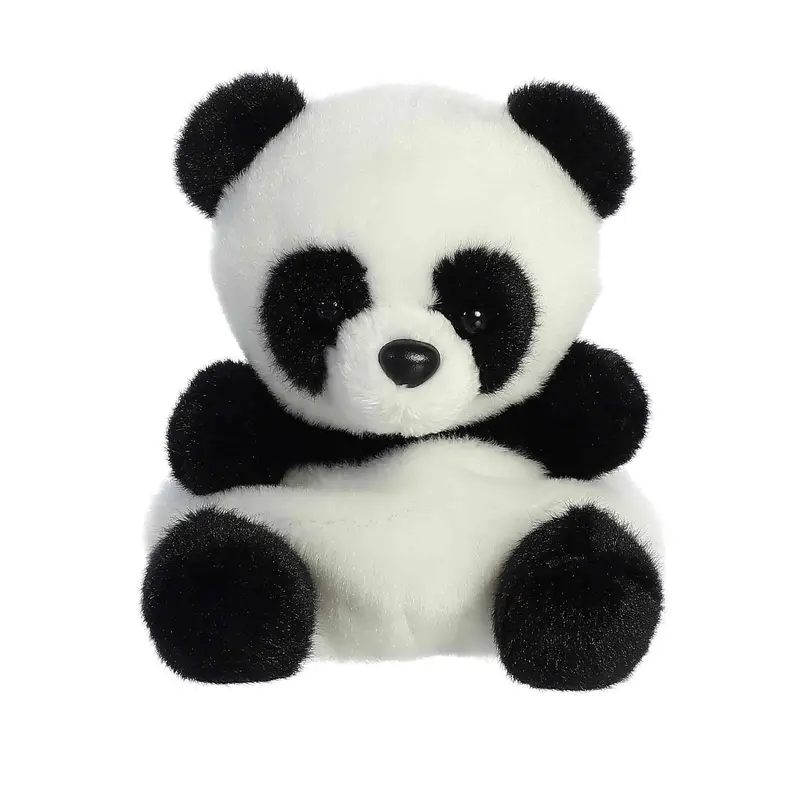 Palm Pals Adorable Bamboo Panda White Soft Plush Collectable Stuffed Animal