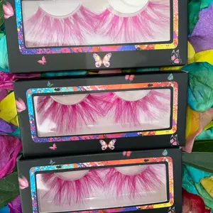 Colored lashes Colored lashes