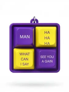 New Mamba Spirit Kobe Sound Button Keyboard Keychain, Creative Sound Button Keyboard Keychain, Unique Gift Idea