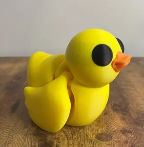 Giant Baby Duck/ 3D Printed Animals Articulated Flexible/ Great Gift Idea/ Perfect for decor
