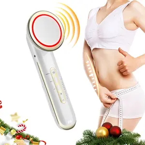 New 3-in-1 ultrasonic cavitation massager with massage and firming function, used for tightening and lifting the skin, suitable for holiday gift giving