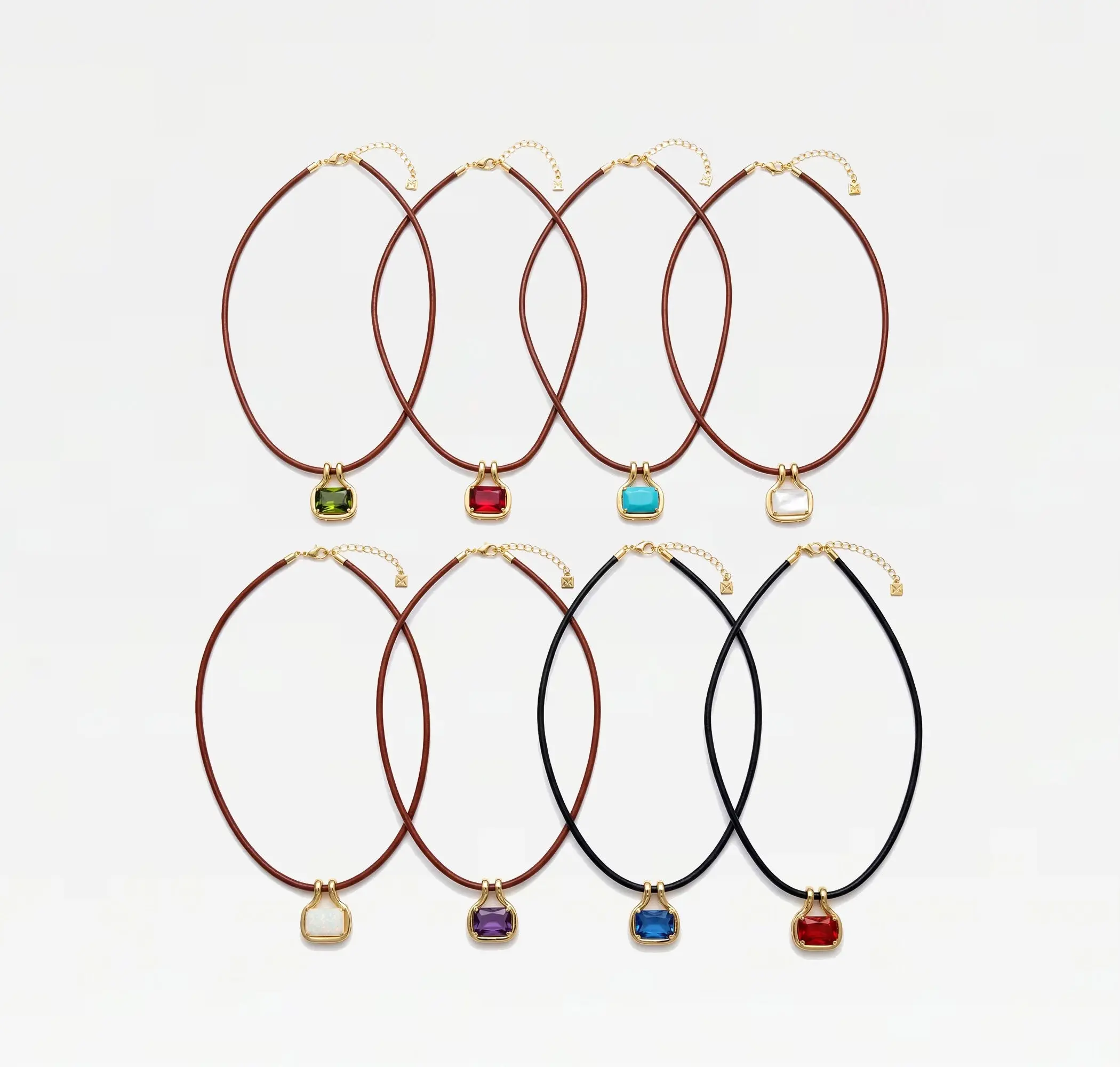 THE NAIA BIRTHSTONE NECKLACE