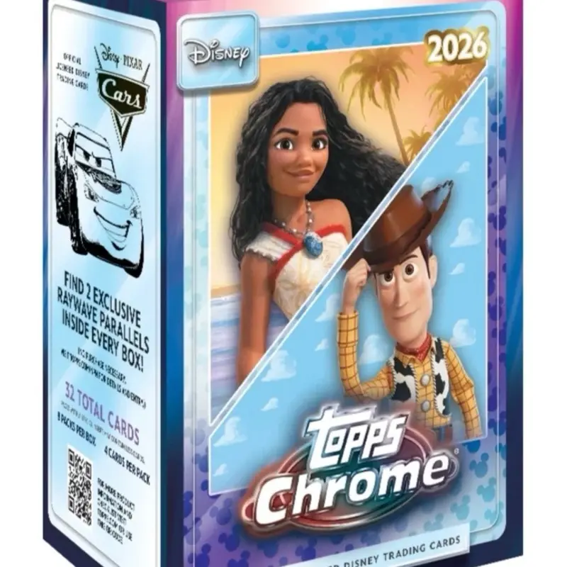 2026 Topps Chrome Disney Value Blaster