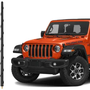16 Inch Antenna for 2007-2025 Jeep Wrangler JK JL JKU JLU Gladiator JT, Jeep Exterior Accessories, Jeep Antenna Replacement, Jeep Radio Upgrade Premium Reception