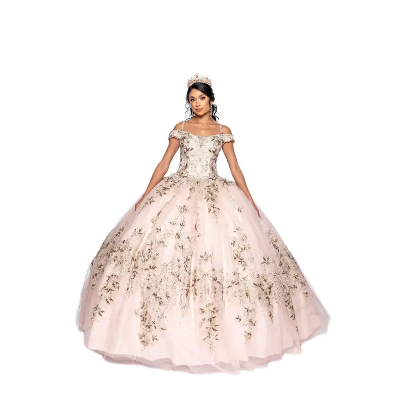rose gold quinceanera prom dresses - TikTok Shop