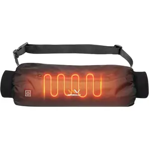 Electric Heated Hand Warmer Pouch, Gloves with Double Sided Heating Areas- Portable USB Heated Hand Muff for Men & Women - Ideal for Football, Hunting,Fishing,Camping, Golf ，Power Bank Not Included