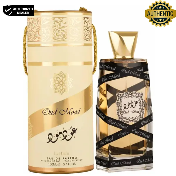 Oud Mood by Lattafa, 3.4 oz EDP Spray for Unisex
