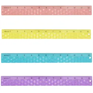 Westcott 12in GEM Crystal-Covered Rulers, for School, Craft, Home, DIY, Classroom - Assorted Colors (00538-PARENT)