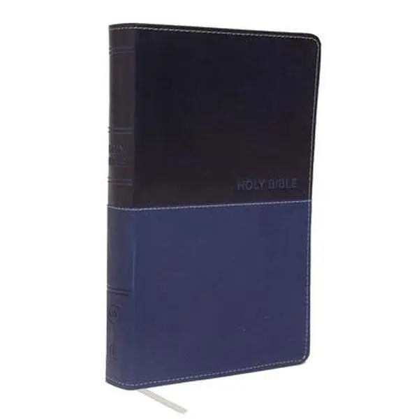 USED Book - KJV, Deluxe Gift Bible, Imitation Leather, Blue, Red Letter Edition by Thomas Nelson (Unknown) - english, Holy Bible