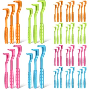 48 Pack Tick Removal Tool Tick Remover for Dogs, Cats and Humans Plastic Tick Puller Tick Grabber, 3 Sizes