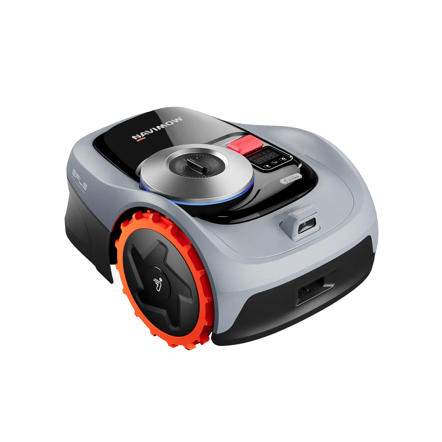 Navimow i105 Robotic Lawn Mower - 0.125 Acre Coverage, Visionfence Image & Intelligent Obstacle Avoidance, AI-Assisted Mapping, App Control, Manual Cutting Height Adjustment, Smart Robotic Mowing Robot Grass Trimmers