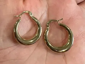 Arracadas oro 14k