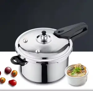 Triple Valves Cooker - Kitchen Cooking Equipment with Triple Valves Feature and Handle for Efficient Cooking Capacity 24 cm/6 L & 28 cm/10 L