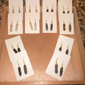 Gemstone Wirewrapped Earrings - Perfect for Any Occasion