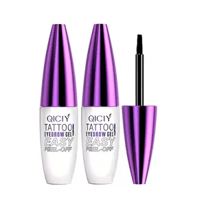 3 Semi-Permanent Eyebrow Gel Pencils, Easy-to-Remove Formula, Effortlessly Peels Off Eyebrow Gel - Waterproof and Sweatproof, Specialized Makeup Tool for Eyes, Suitable for Women of All Skin Types