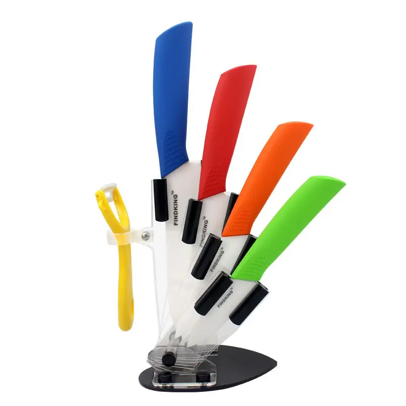 Multicolor 6pcs Ceramic Knife Set