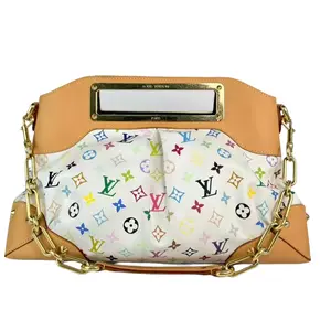 Pre-owned Louis Vuitton Leather Shoulder Bags Judy Multicolor Monogram Shoulder Bag