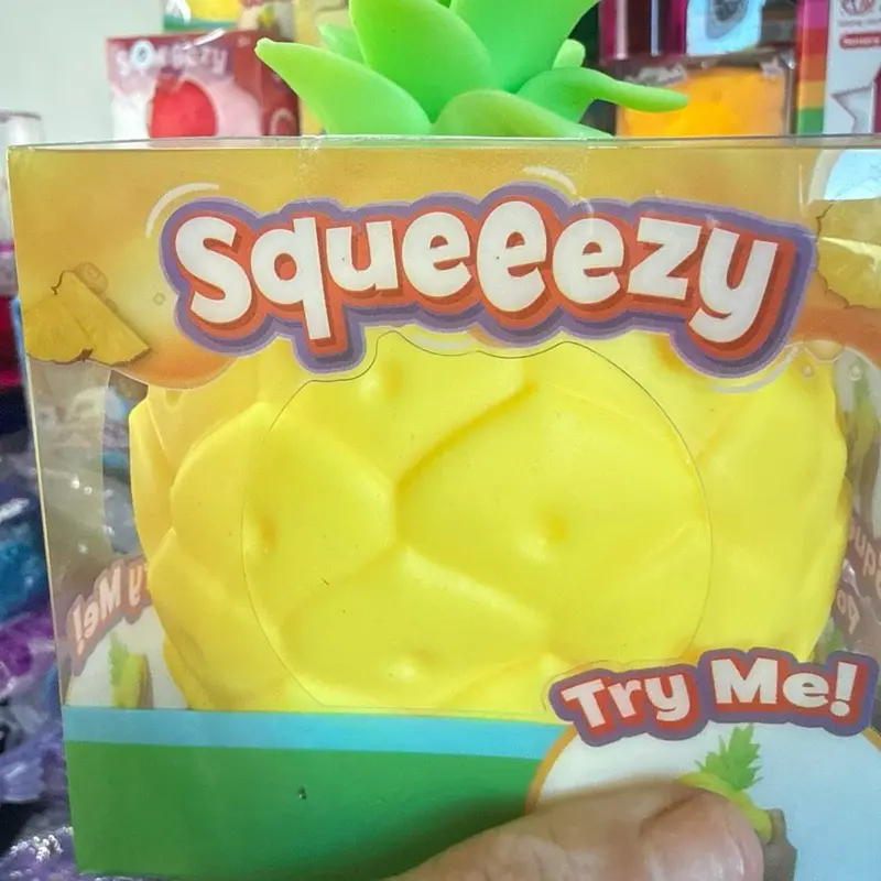 Giant Squeeze Pineapple Rare Stress Relief Toy Special Edition, Unisex Portable Tactile Anxiety Relief Product, Sensory Bundle