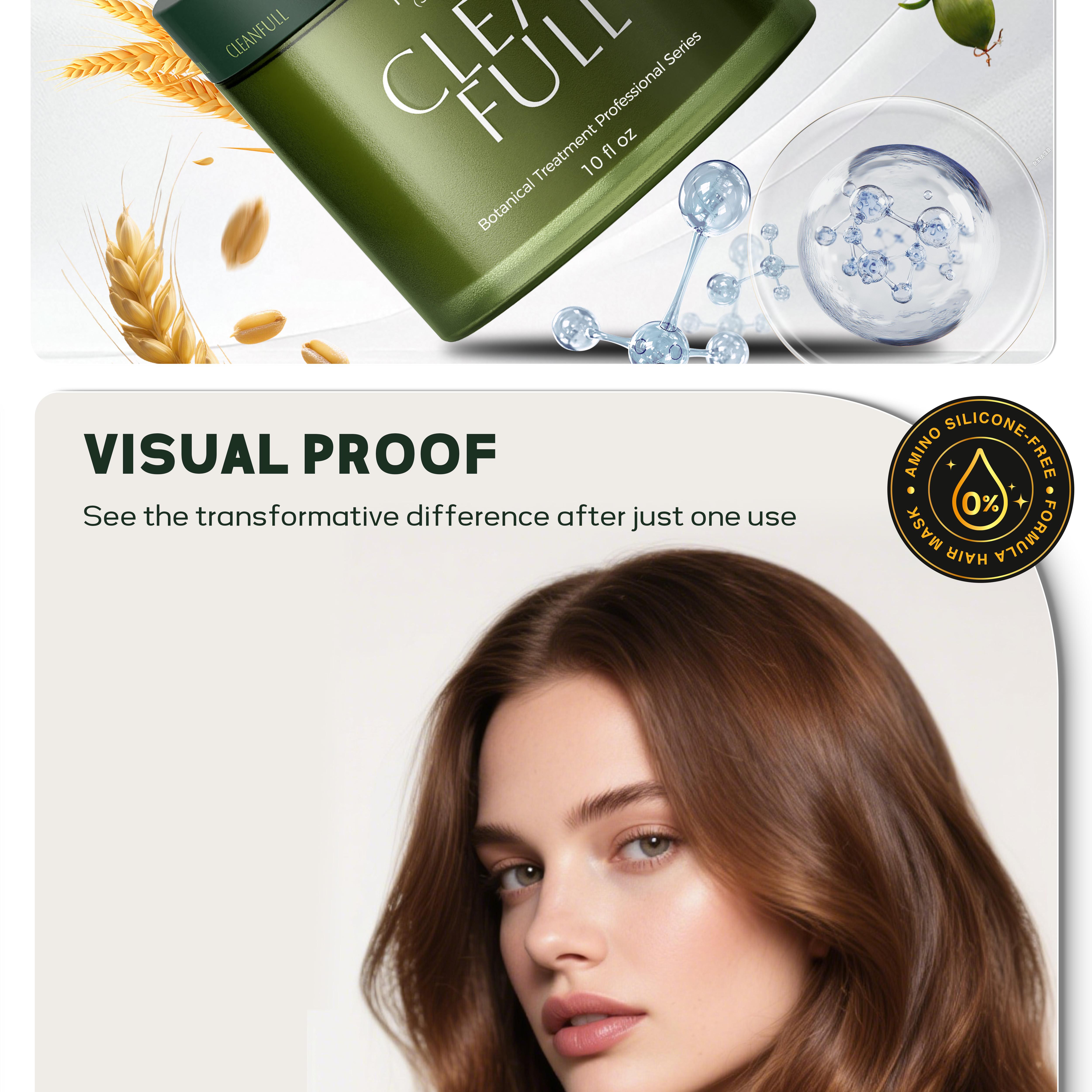 Detangle Ultra Smoothing Hair Mask, Sensitive Scalp, Silicone Free for for All Hair Types and Curls Shining Hair Deep Repair Hydration Moisturize SpringStatements