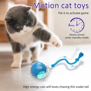 Interactive Cat Toy with Bird Sound & Flexible Tail for Engaging Playtime - Perfect for Cats Who Love Interactive Play
