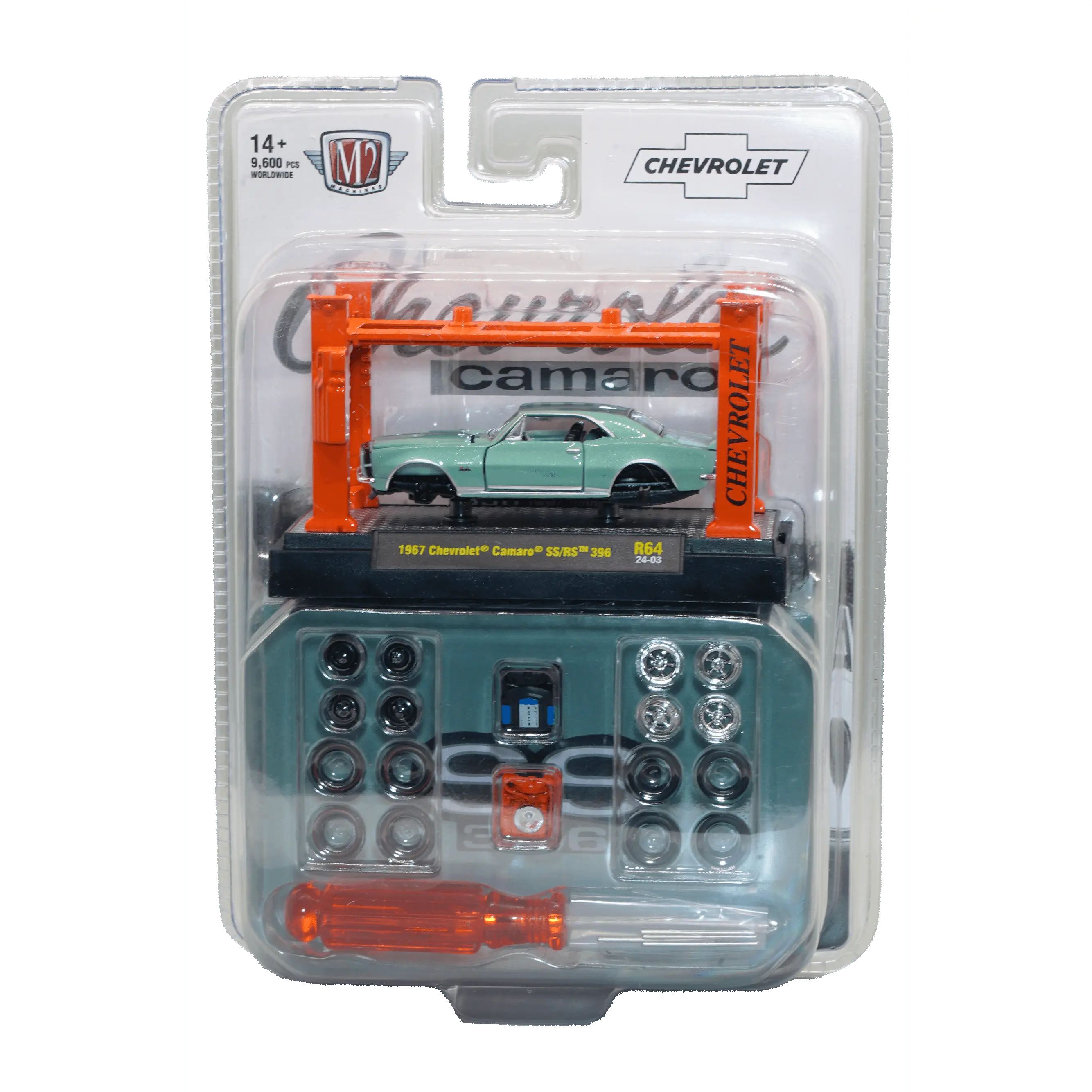 1967 Chevrolet Camaro SS/RS 396 - M2 Machines Model Kit