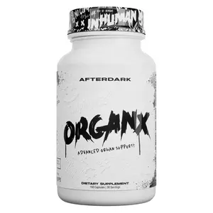 AfterDark Organ X Healthcare Supplement - Supports Liver, Heart, Prostate, and Kidneys - Scientifically Backed Ingredients - Edible Dietary Supplement Fitness